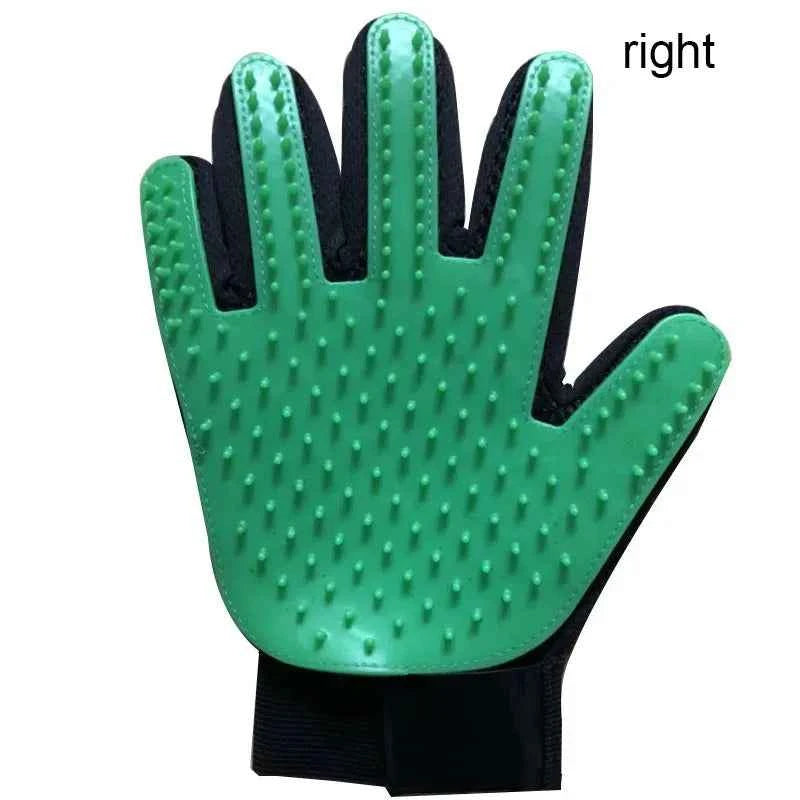 Pet Hair Glove  For Grooming, Cleaning, And Massage