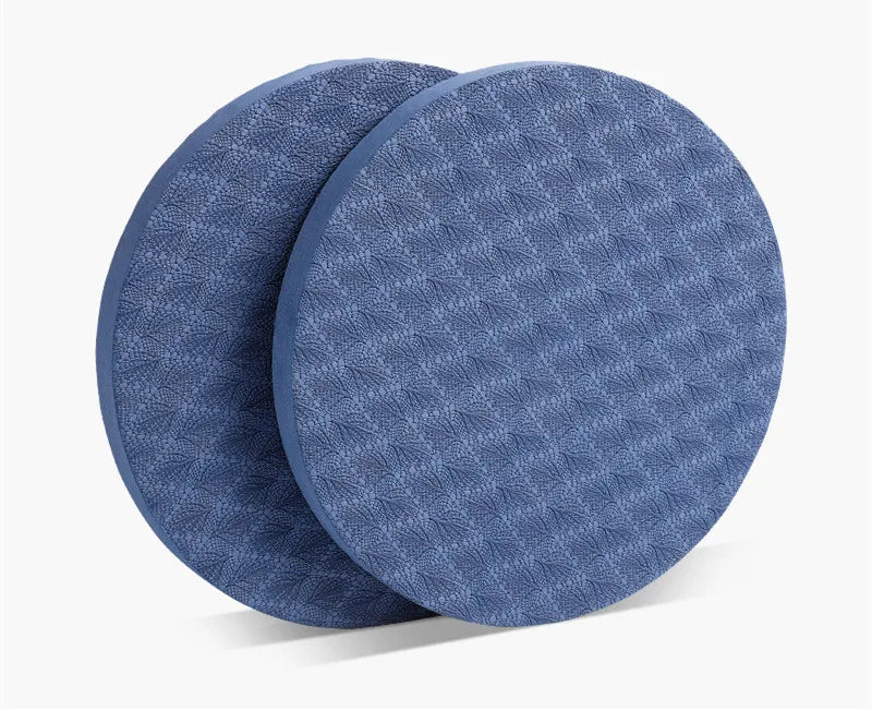 1Pair 175*15MM Portable Non-slip Small Round Pad for Knees, Elbows, and Hands. Yoga Mats,  Protective Cushion Pad