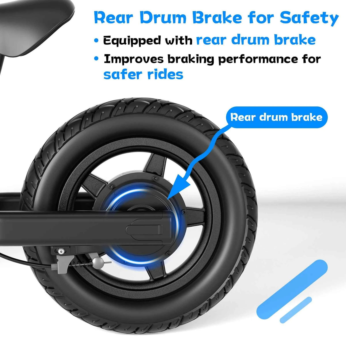 Hiboy BK1 Kids Electric Balance Bike with 12 Inch Tire, 5.6/9mph Speed, Adjustable Seat, 4.9 Miles Range for Ages 3-5
