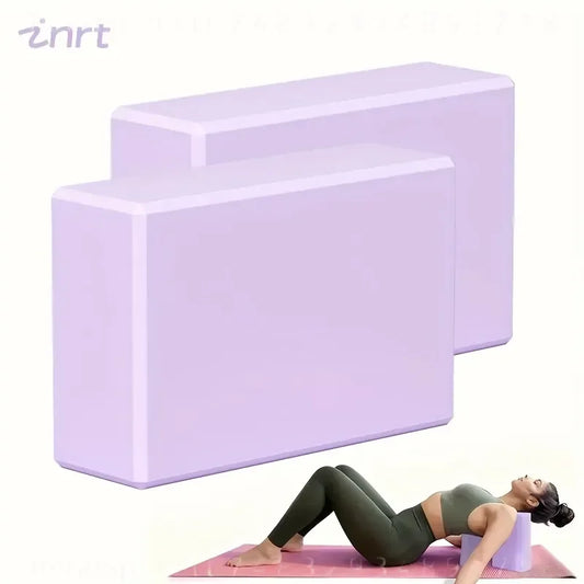 High‑Density EVA Yoga Block. Non‑Slip Sturdy Foam Brick, which weighs 5.3 oz.  Exercise Aid For Pilates, Meditation, Fitness Training, Home Gym, Yoga Practice