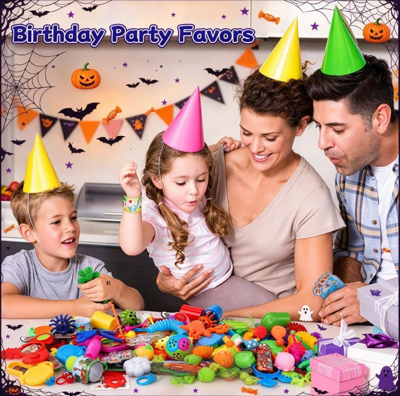 116pcs  Children's Bulk Party Favors Birthday Gifts Toys, Classroom Rewards, Gift Bag Stuffers, Carnival Prizes, Christmas Stocking Stuffers, Bag Stuffers, Party Favors, Halloween Favors Stuffer Bag, Easter Room Decor