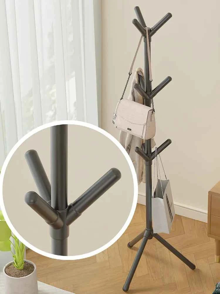 Freestanding Tree Coat Stand with Multi Hooks.