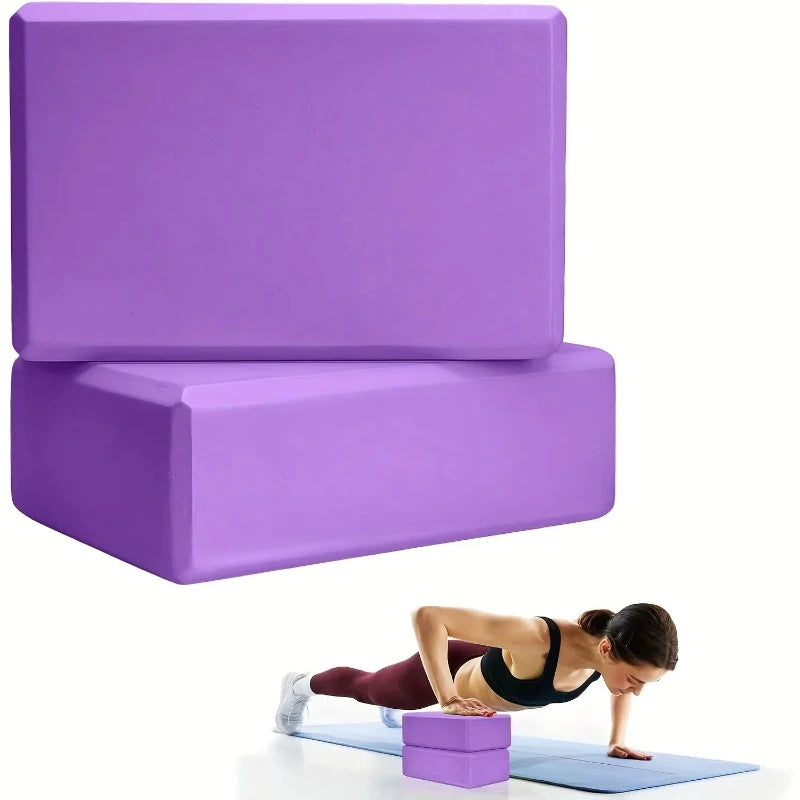2/1pcs Yoga Building Block Cubes.  Pilates Bricks Reinforcement.