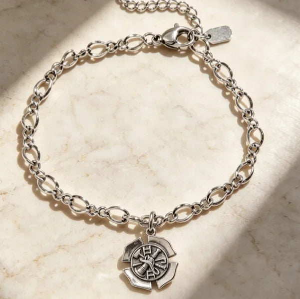 S925 Sterling Silver Vintage Oxidized Charm Bracelet for Women, Sunflower, Texas Map, Spicy Chili, Heart, Rabbit, & Cross  Enamel Charms, Retro Fashion Silver Jewelry, Ideal Gift for Ladies