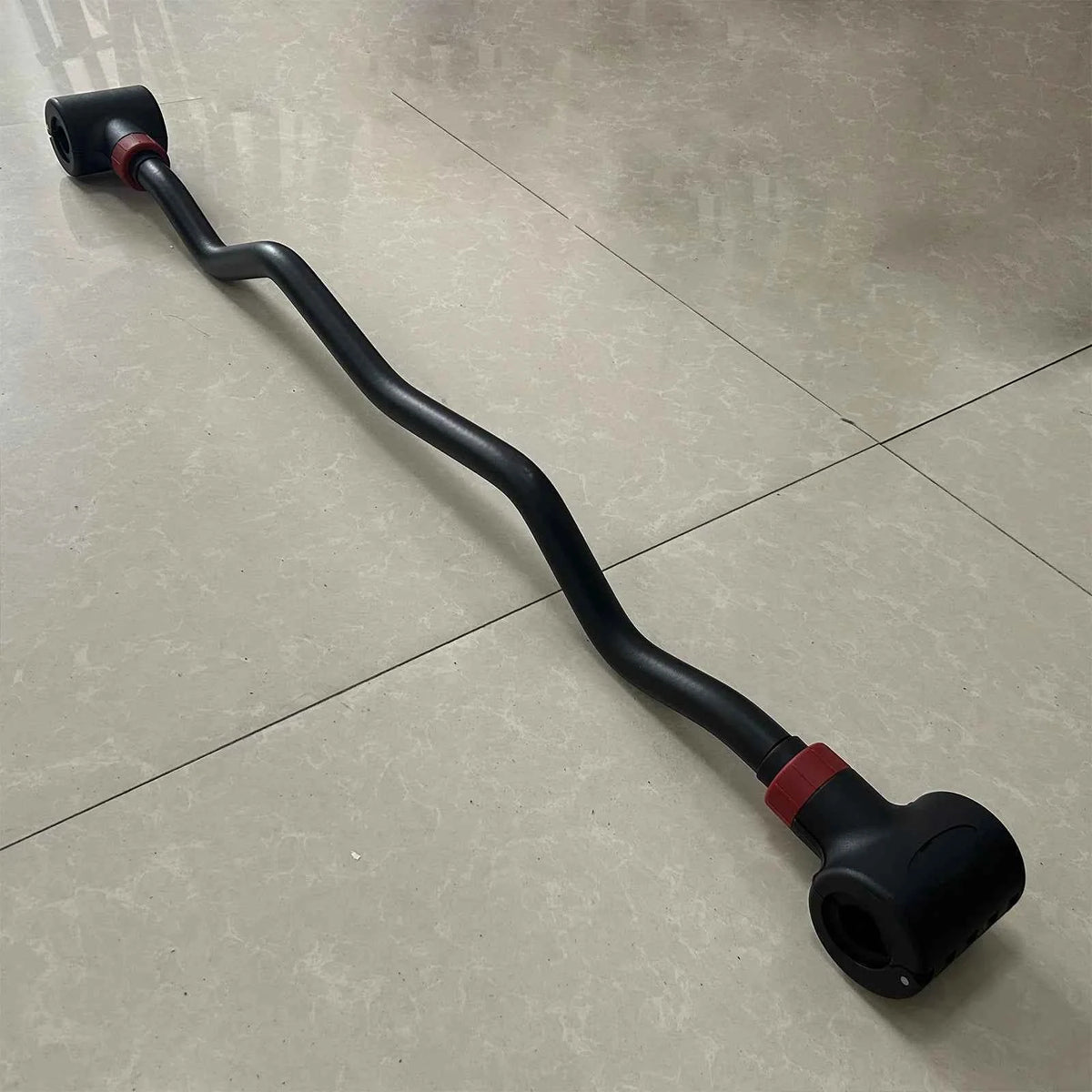 Adjustable Dumbbell Converter to Barbell Set and Kettlebell for Home Fitness. Adjustable Up to 200lb Capacity Weight Barbell