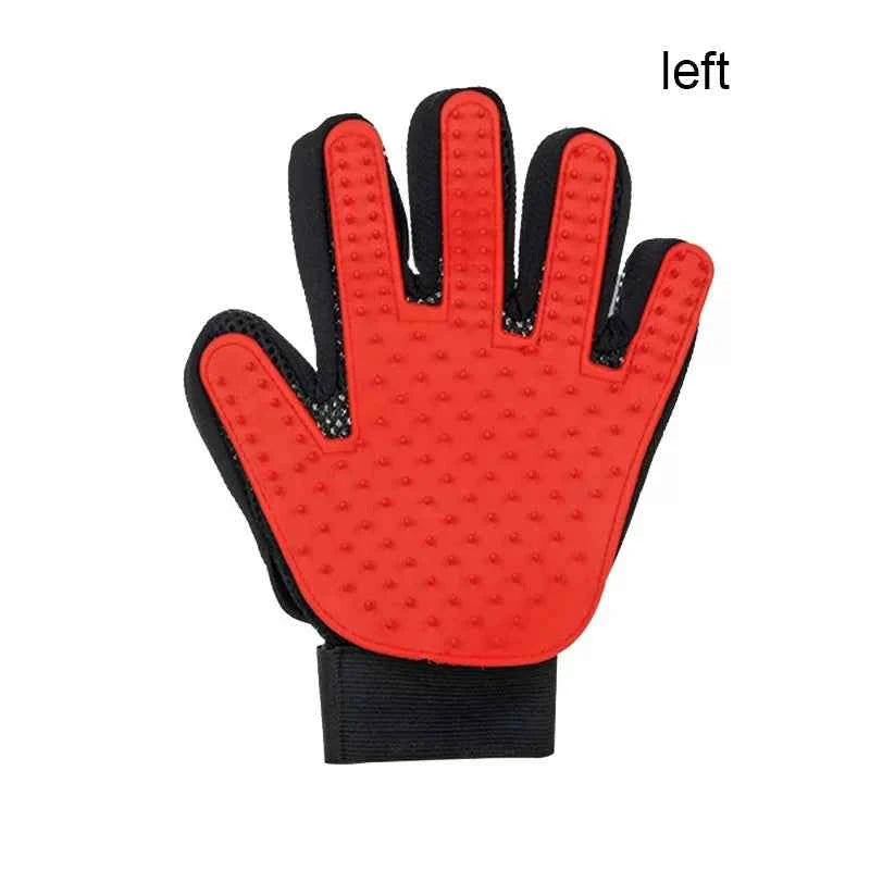 Pet Hair Glove  For Grooming, Cleaning, And Massage