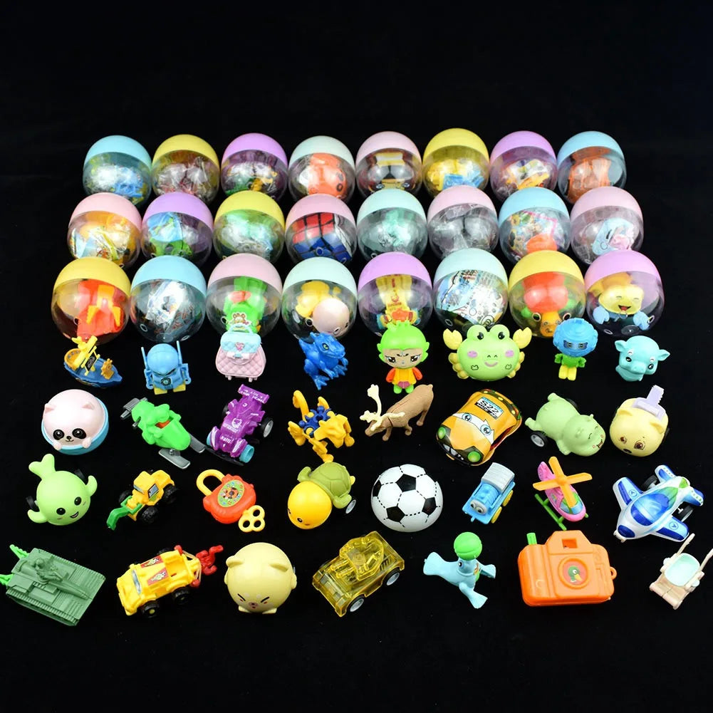 10-30Pcs Candy Color Gacha Surprise Blind Box for Kids. Birthday, Halloween, Christmas, Carnival, Party, Gift ,School Reward