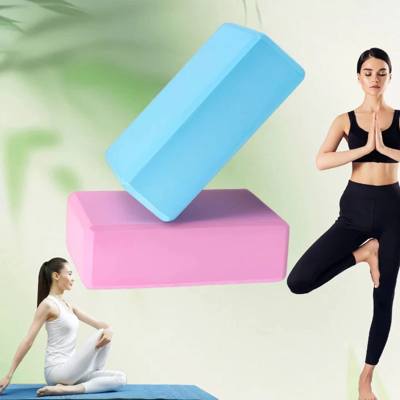2/1pcs Yoga Building Block Cubes.  Pilates Bricks Reinforcement.