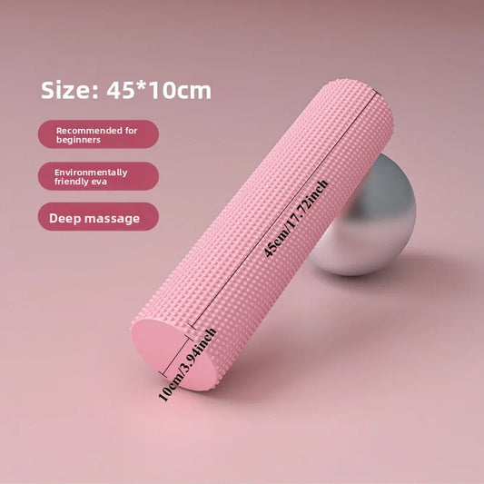 1Pcs 45×10cm EVA Yoga Pilates Foam Roller. Fitness Equipment, Massage Roller, Body Exercise Training, Muscle Release for Women & Men