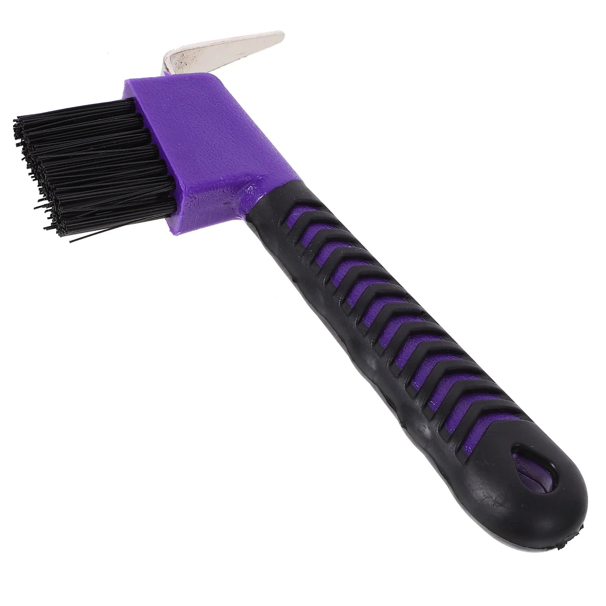 1PC Hoof Stainless Steel Brush. Handle Horse Grooming Tools. Cleaning Anti Rust Practical Horse Hoof