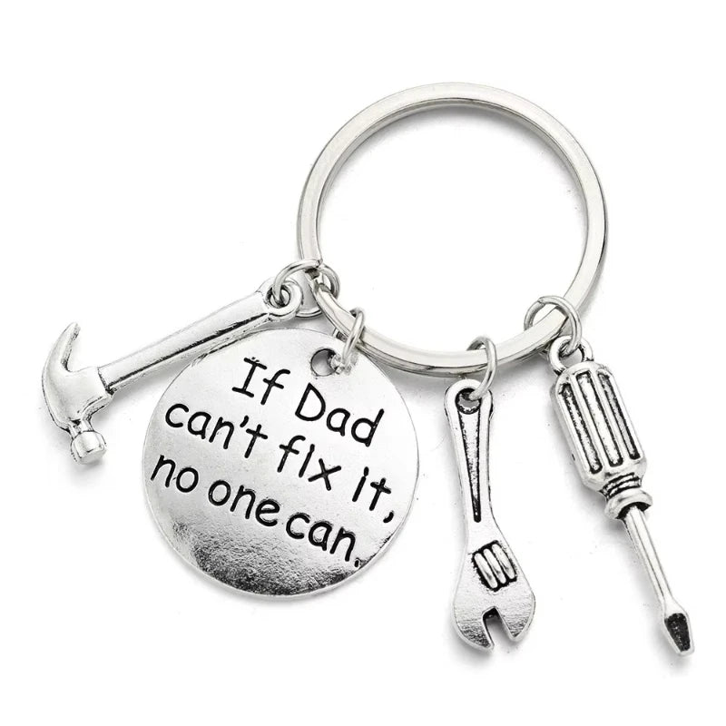 Father's Day Keychain, Sentimental Dad Gifts, Heartfelt Gratitude Gift for Father
