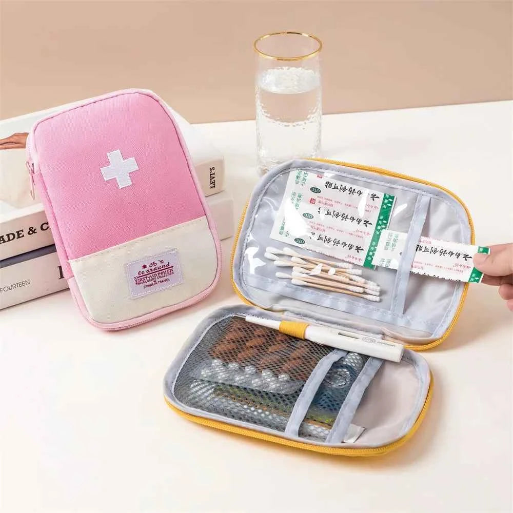 3Pcs Portable Emergency Medical Storage Bag Set, Multipurpose First Aid Kit Organizer for Home, Camping, Travel, Outdoor