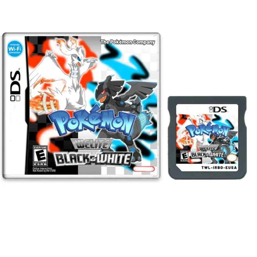 Pokemon. Series NDS Game Cartridge, Video Game. Console Primeval Black 2 Moemon White2, Black2 Gifts Toys