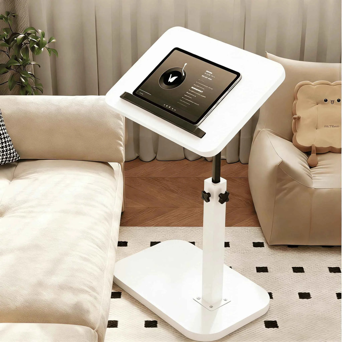 A Portable, Adjustable Side Table/Folding Desk.  Gift for Holidays or Mother's Day.