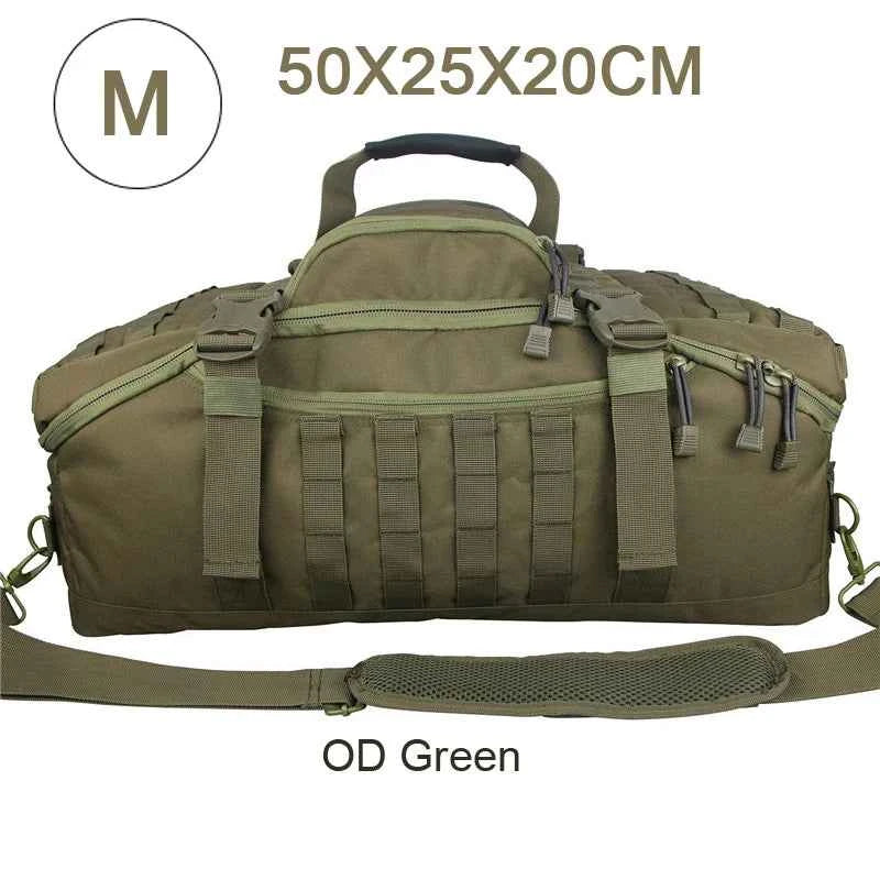 LQARMY 30L 45L 80L Outdoor Mountaineering Bag, Molle Tactical Backpack, Large Duffel Bag, Hiking, Camping, and Travel Bags