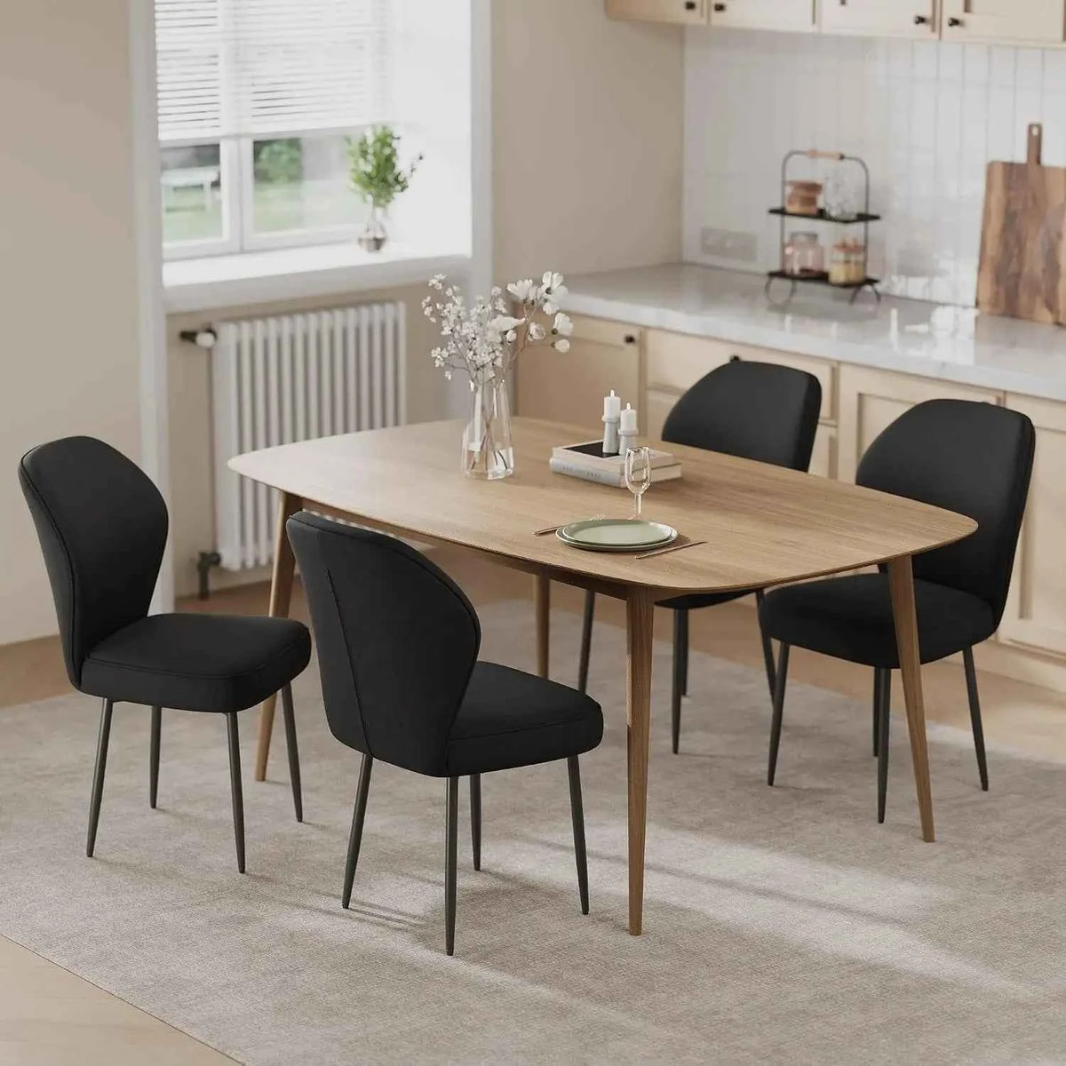 2 Dining Room Chairs. Chairs are  Light Luxury